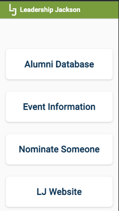 Leadership Jackson App Screenshot