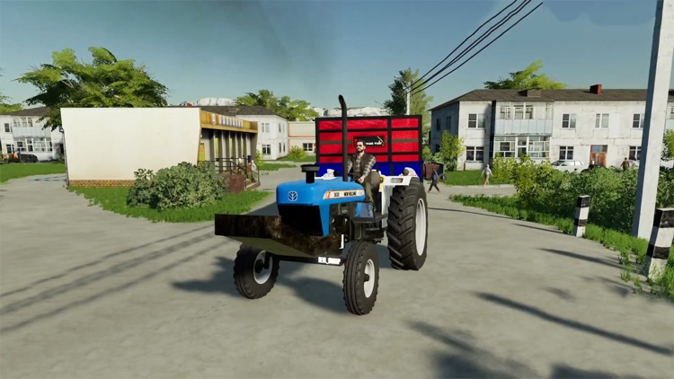 Village Farming Tractor Games