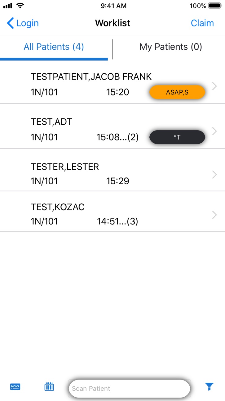 iPhone screenshot