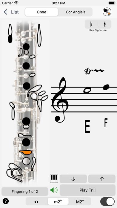 Fingering Woodwinds for iPhone Screenshot