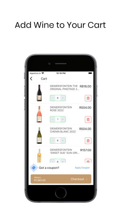 Diemersfontein Wine Screenshot