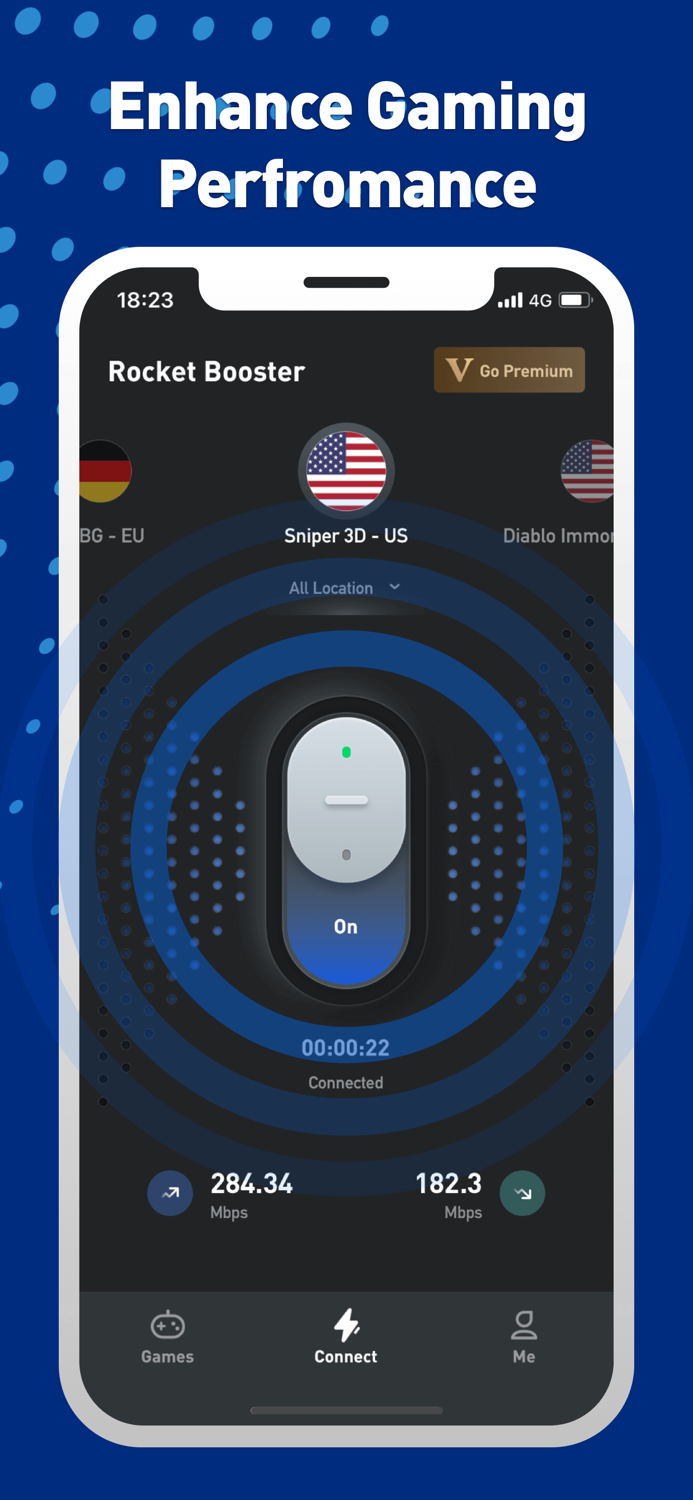 Rocket Booster-Fast Game VPN