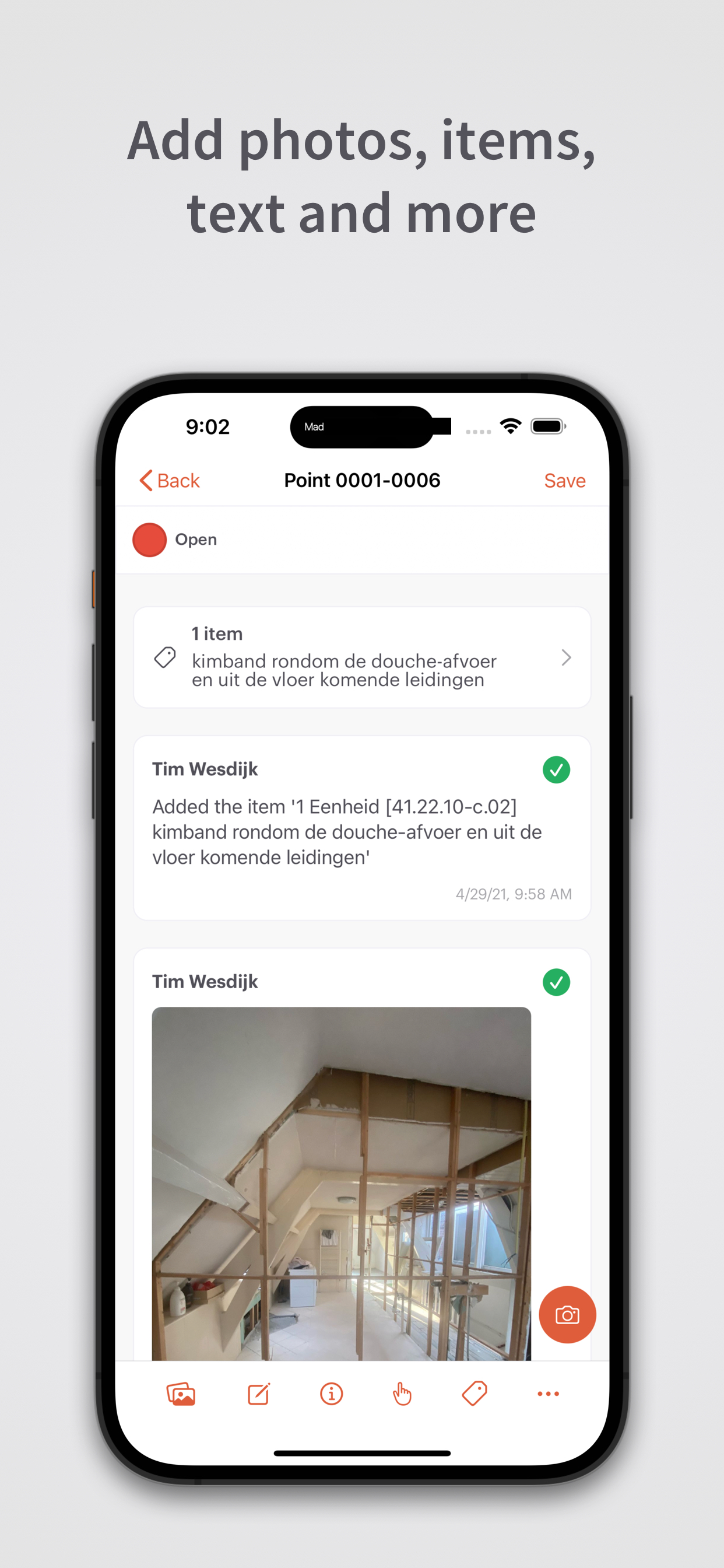 DiviD - Construction app