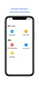 NFC Writer&Reader screenshot #1 for iPhone