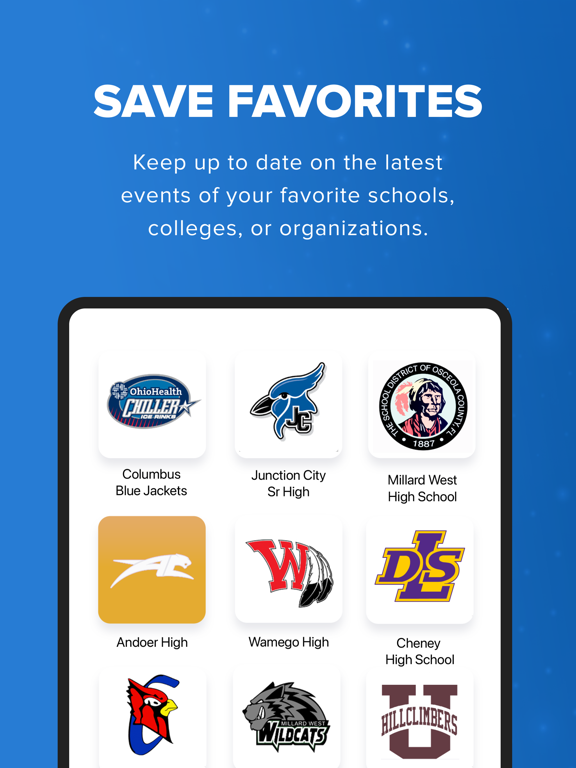 Hometown Fan iPad screenshot 4 - Sports app