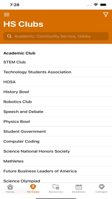 Atlas - The College Guide Screenshot