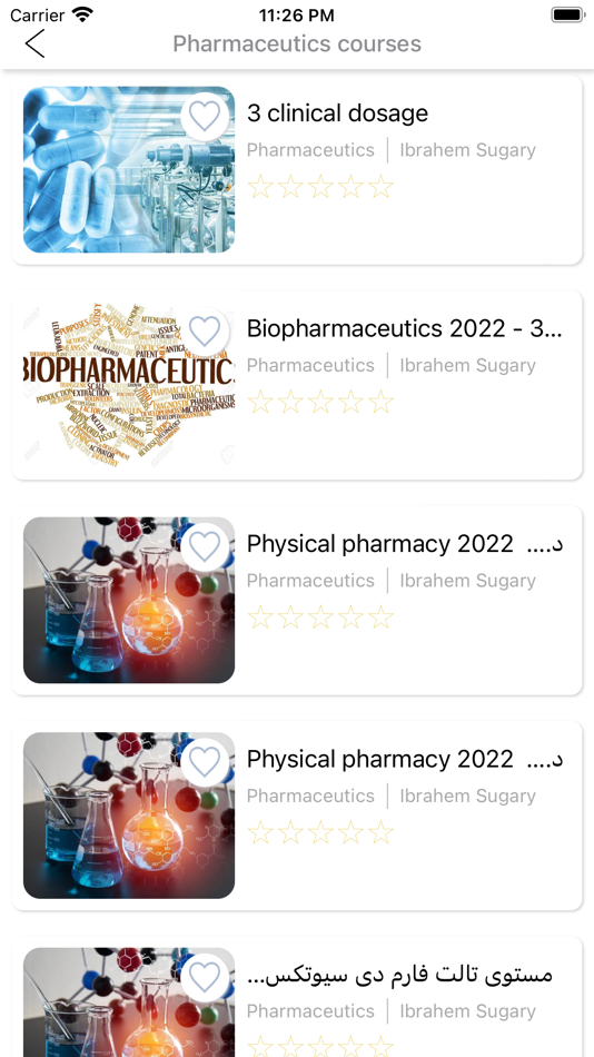 #2. Unicourses (iOS) Podle: Mostafa ali ali mahmoud Aboelnasr