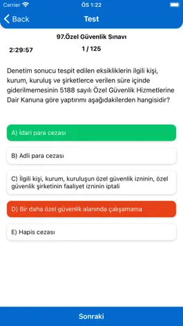 Game screenshot Özel Güvenlik Sınavı hack