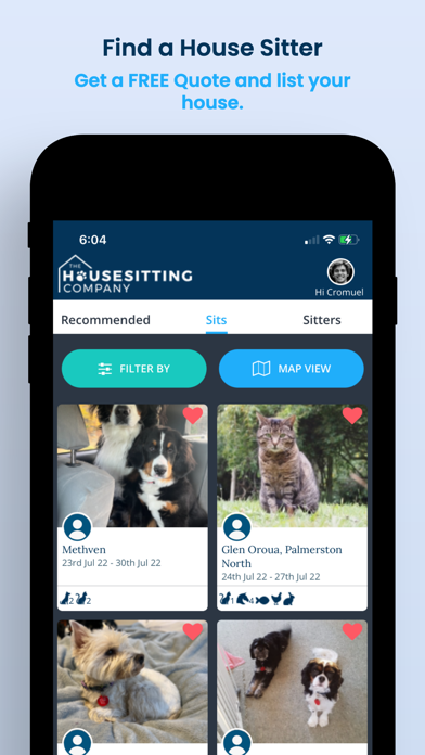 The Housesitting Company Screenshot