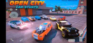 Car Simulator Open City Stunts screenshot #2 for iPhone