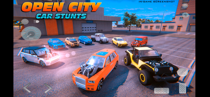 Car Simulator Open City Stunts