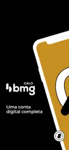 Conta Digital Galo Bmg screenshot #1 for iPhone