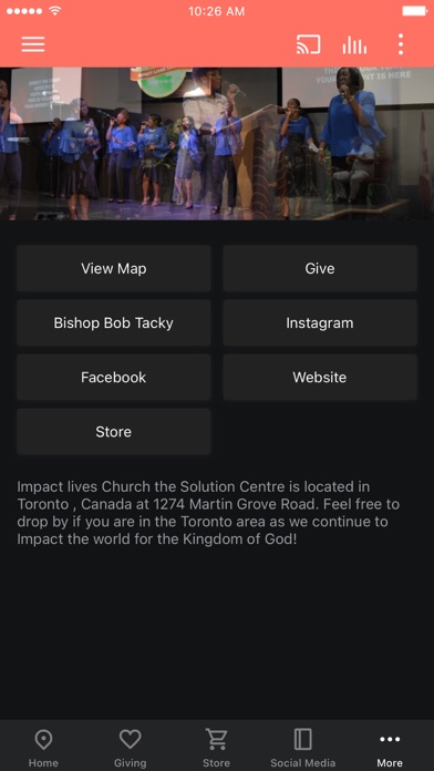 Impact Lives Church Screenshot