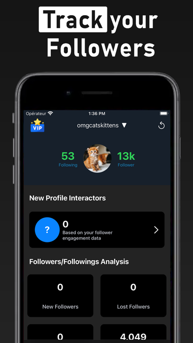 Tracker+ Followers Unfollowers Screenshot