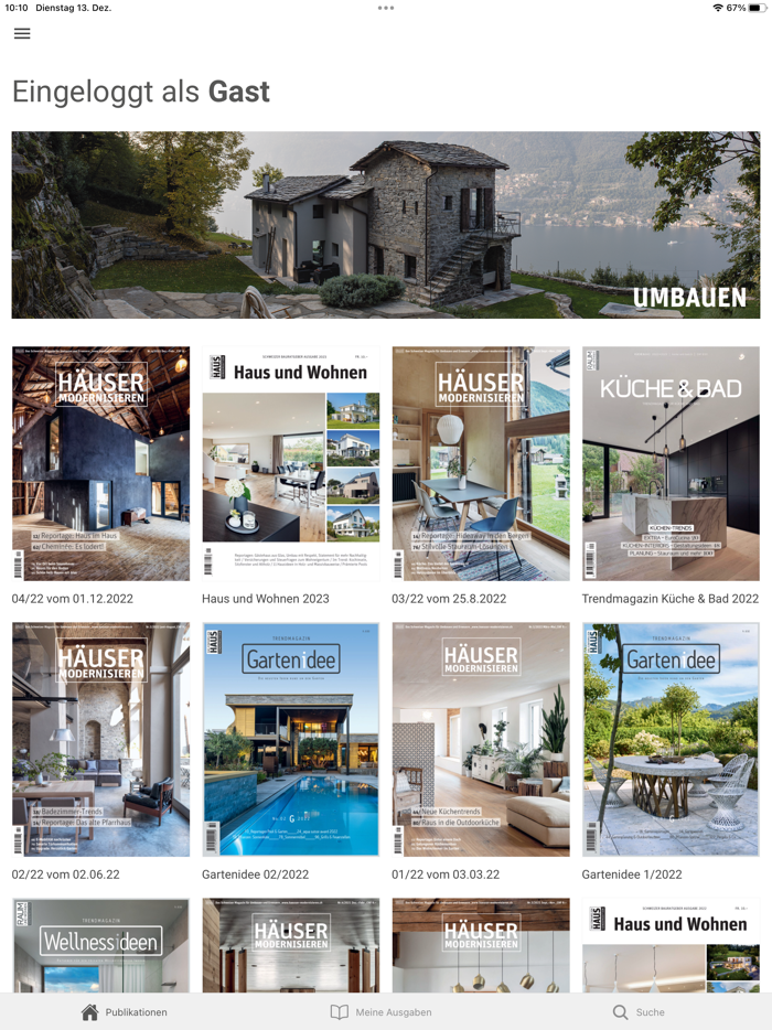 Häuser modernisieren