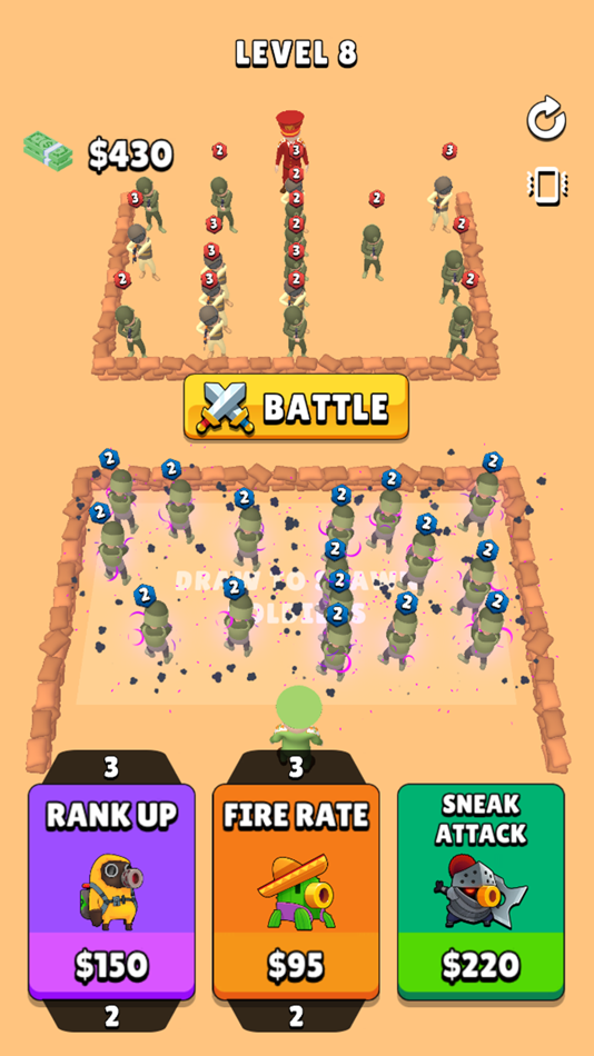 Draw Army Battle - 0.4 - (iOS)