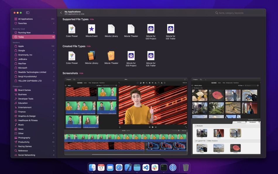 #4. My Applications (macOS) 由: Sergii Kryvoblotskyi