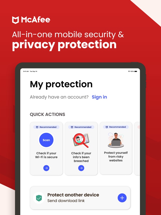 McAfee Security: VPN & Privacy on the App Store