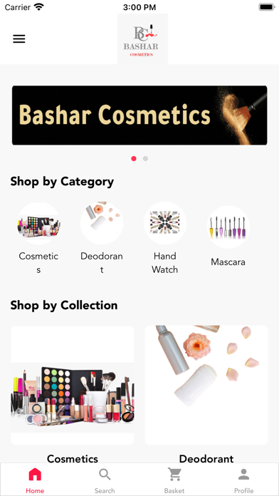 Bashar Cosmetics Screenshot