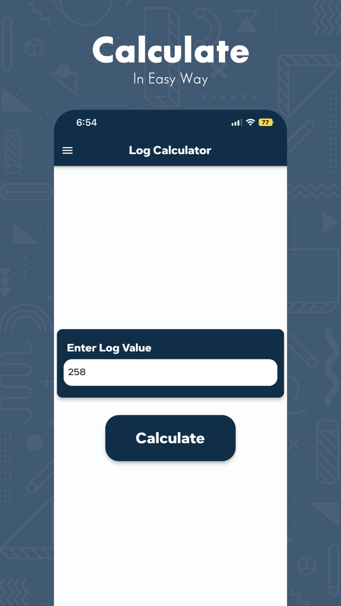 Logarithm Calculator for Log