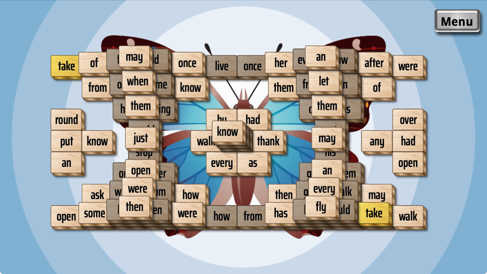 #3. Sight Words Mahjong (iOS) Podle: Mike Hempfling