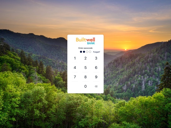 Builtwell Bank iPad screenshot 2 - Finance app