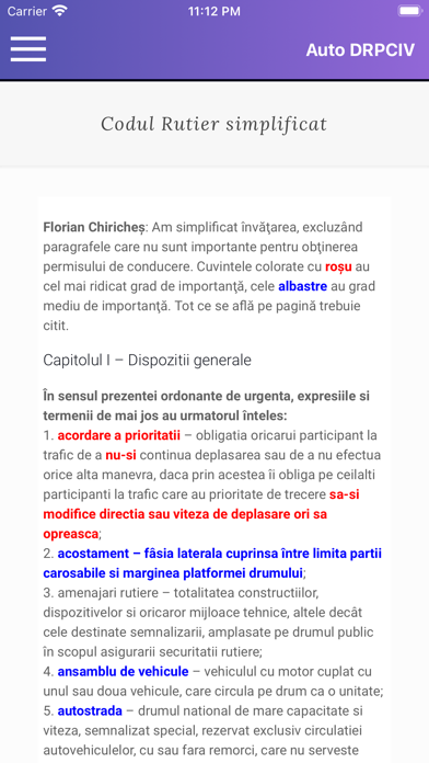 Auto DRPCIV - Chestionare Auto Screenshot