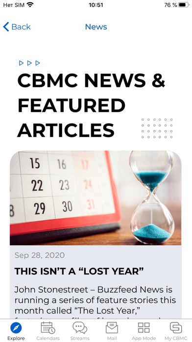 CBMC Queen City Leaders Screenshot