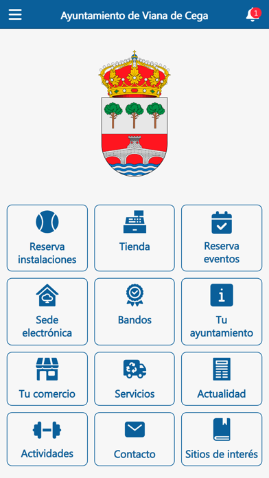 Ayuntamiento de Viana de Cega Screenshot