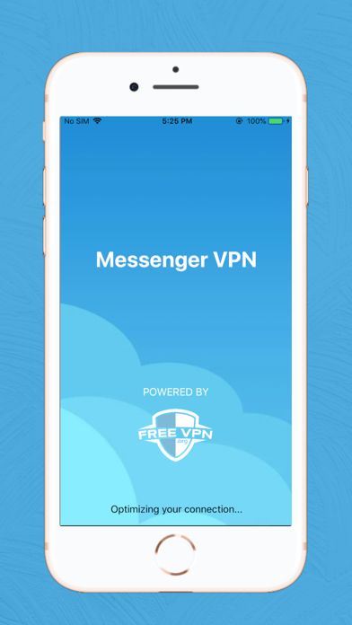 Screenshot #1 pour Messenger VPN: chat privé