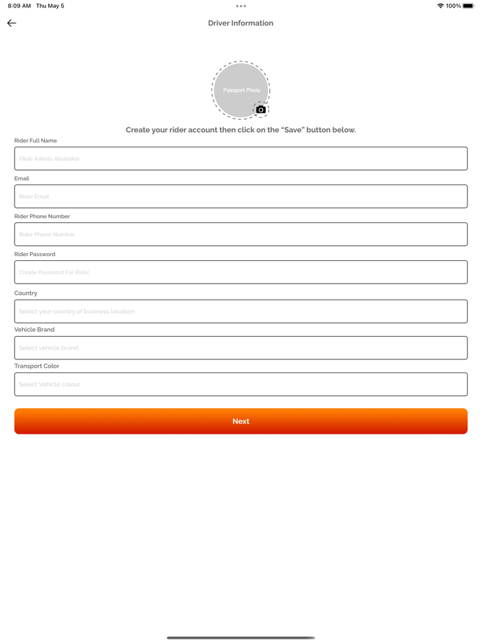 Delivery Metropolis Vendor