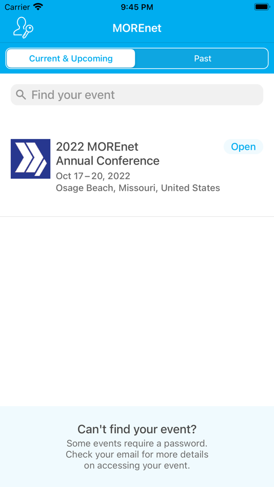 #2. MOREnet Events (iOS) 由: University of Missouri