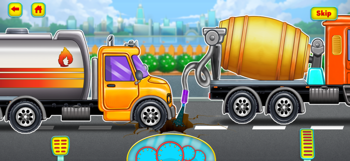 oil tanker truck driver game