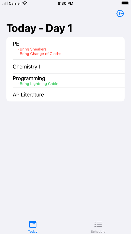 #1. School Days Tracker (iOS) 由: Joseph Beaudoin