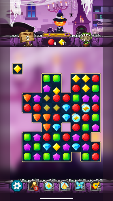 Jewels Witch : match3 puzzle Screenshot