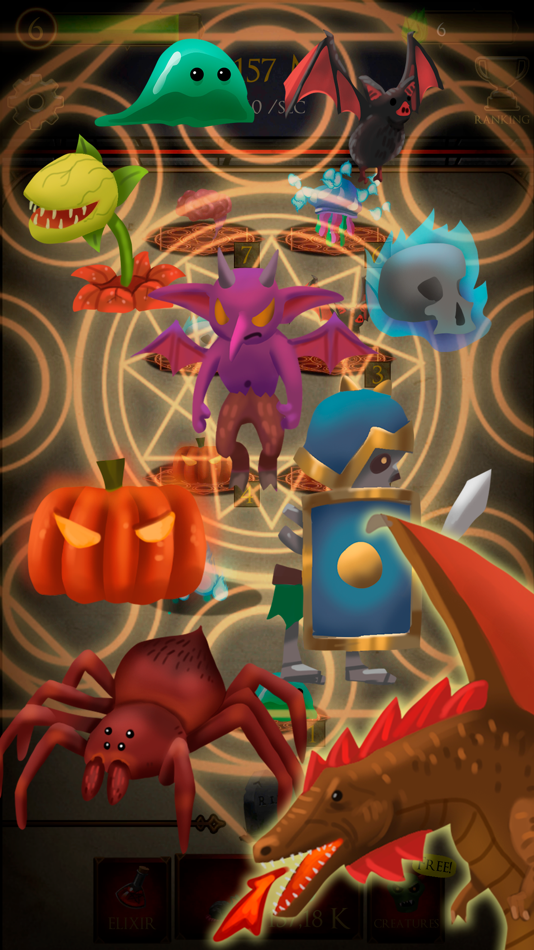 #3. The Rising of the Slime (iOS) 由: Noxfall Studios SL
