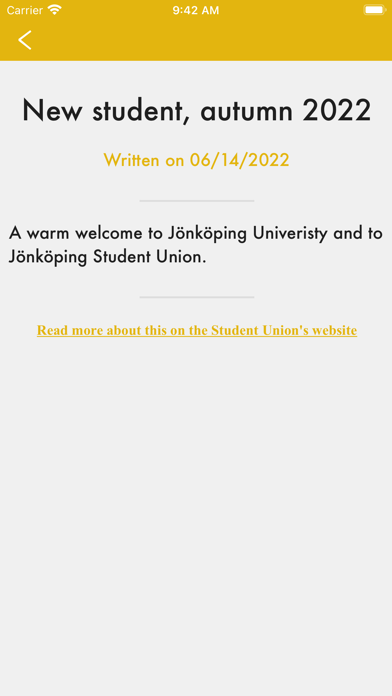 JSU Student Screenshot