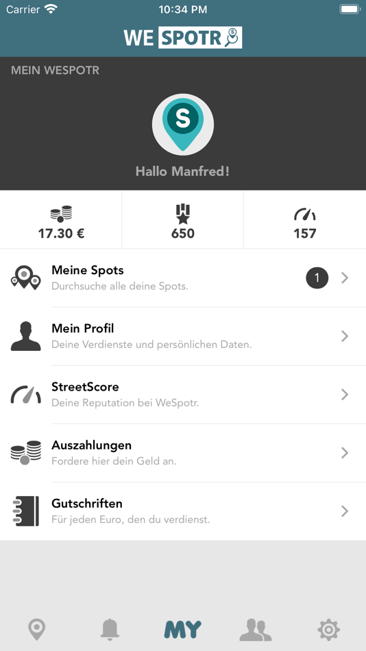 #4. WeSpotr (iOS) Podle: 24Insights GmbH