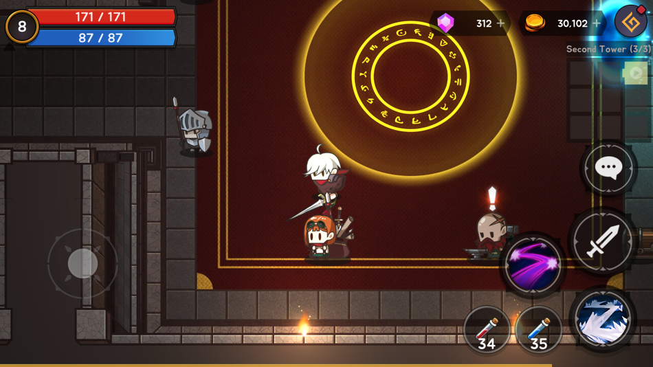 #1. Tower And Swords (iOS) 由: Jisu Im
