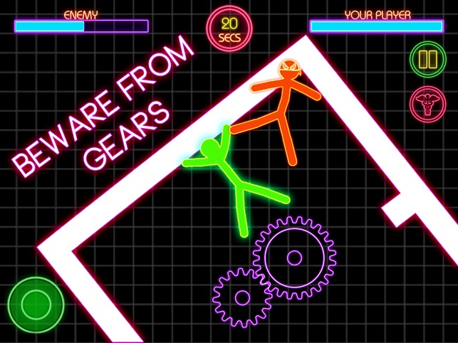 Stickman Warriors Gameplay - Gravity Stickman Fight 