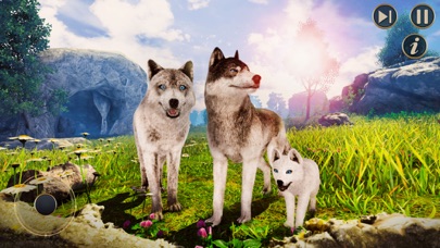 The Wild Wolf Life Simulator Screenshot