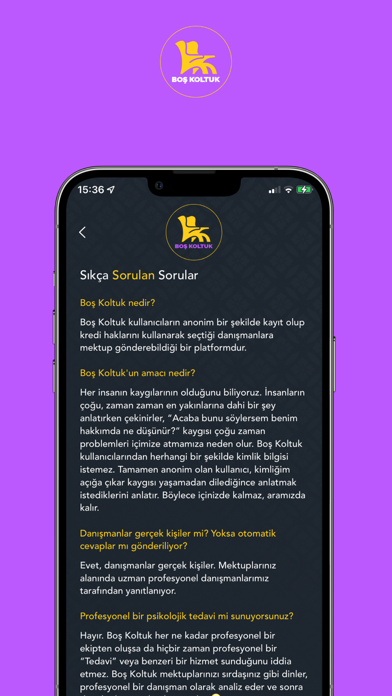 Boş Koltuk Screenshot