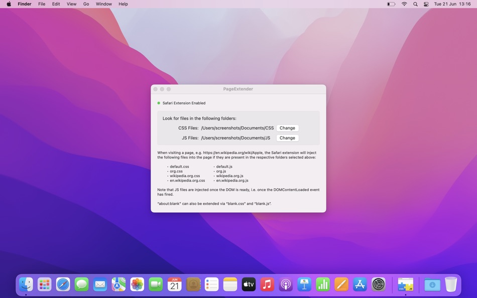 PageExtender for Safari (macOS) بواسطة: Philipe Fatio PageExtender for Safari (macOS) بواسطة: Philipe Fatio