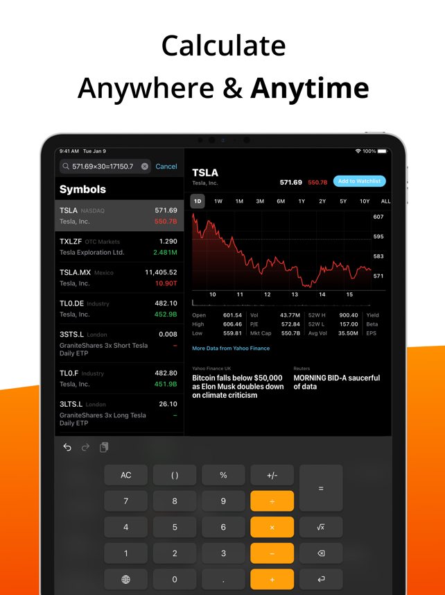 Calculator Keyboard - Calku Screenshot