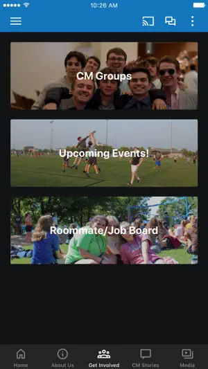 Campus Ministry @ GVSU screenshot 2