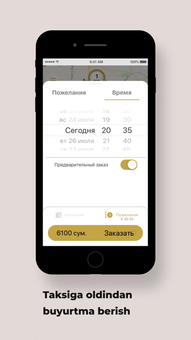 Biznes Taxi(Клиент) Screenshot