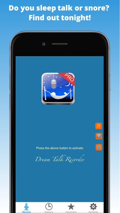 Screenshot #1 pour Dream Talk Recorder Pro