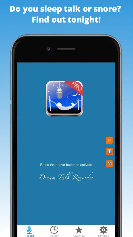 Dream Talk Recorder Pro screenshot 1 of 5
