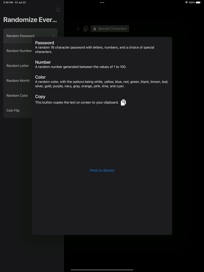 Randomize Everything