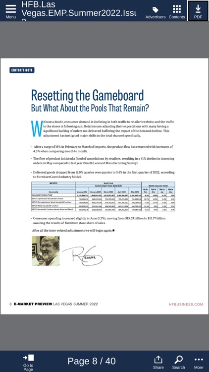 Home Furnishings Business